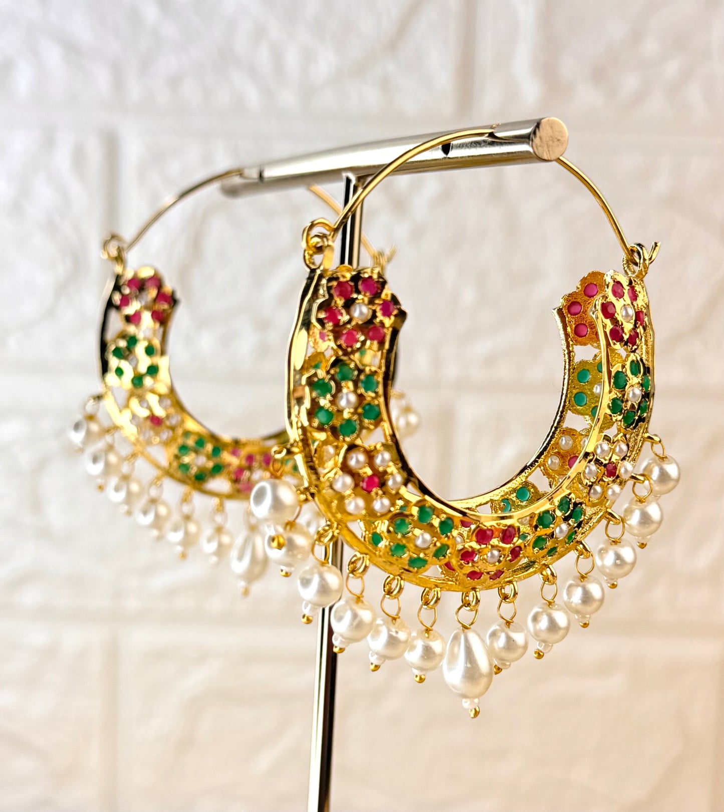 Rajasthani Hoop Earrings
