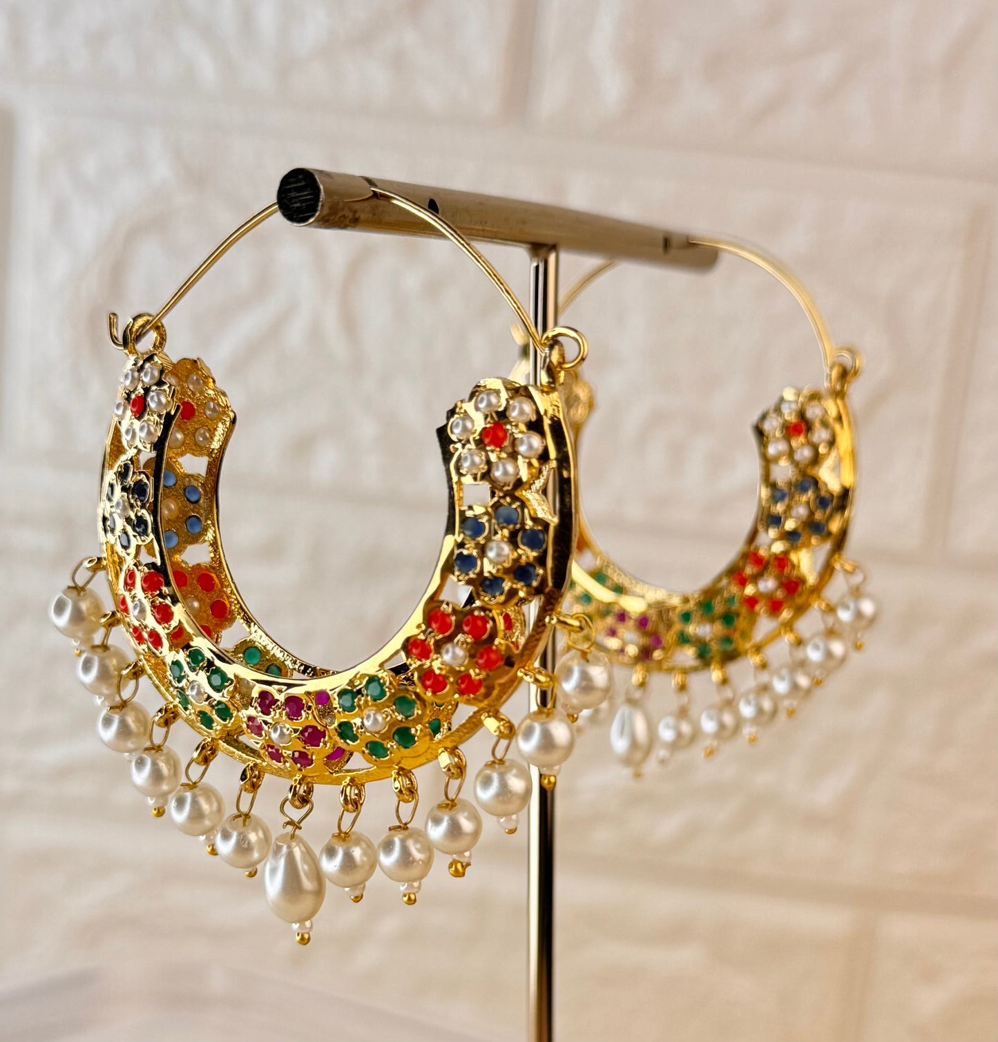 Rajasthani Hoop Earrings