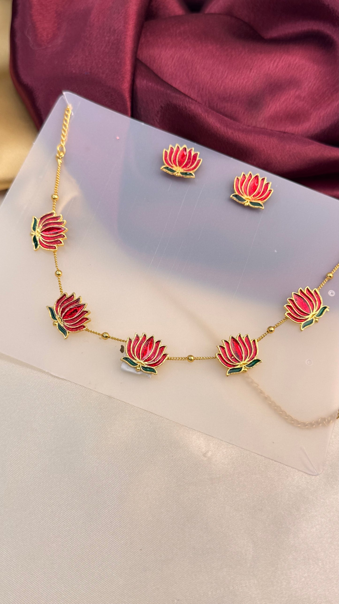 Manju Lotus chain set