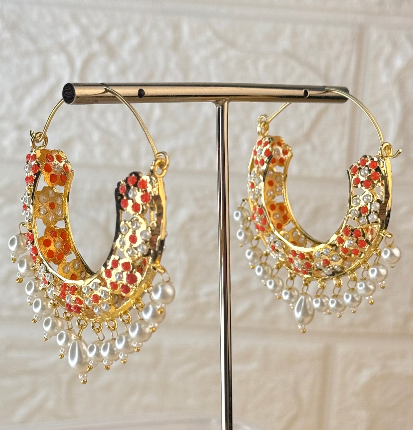 Rajasthani Hoop Earrings