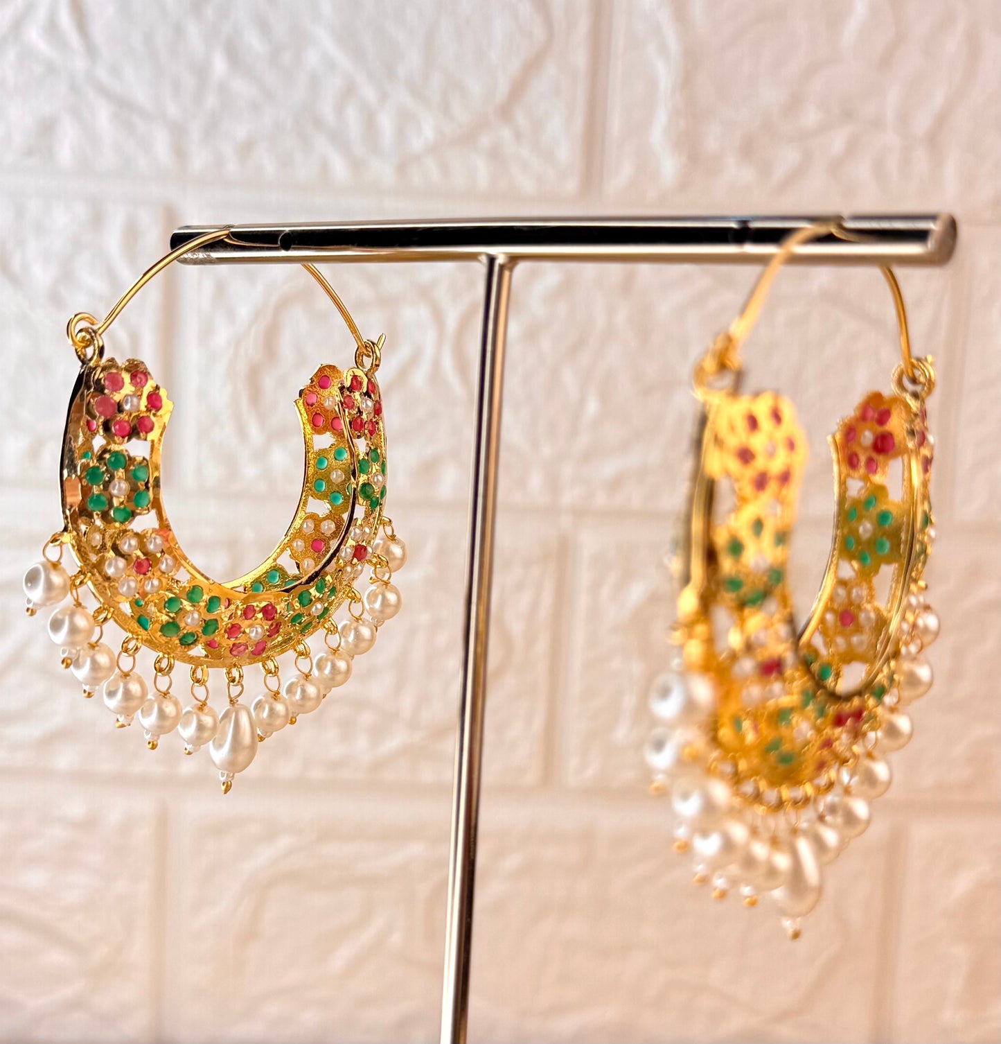 Rajasthani Hoop Earrings
