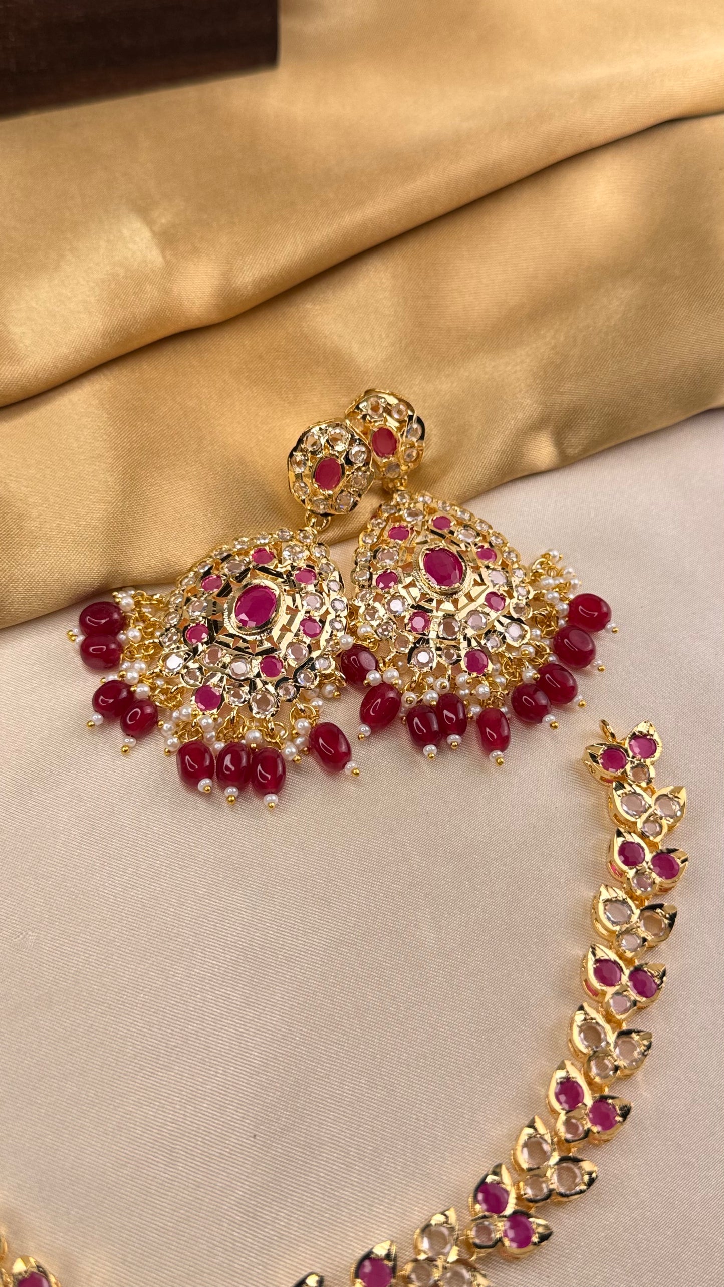 Premium Rajasthani Gulzar Haar Set