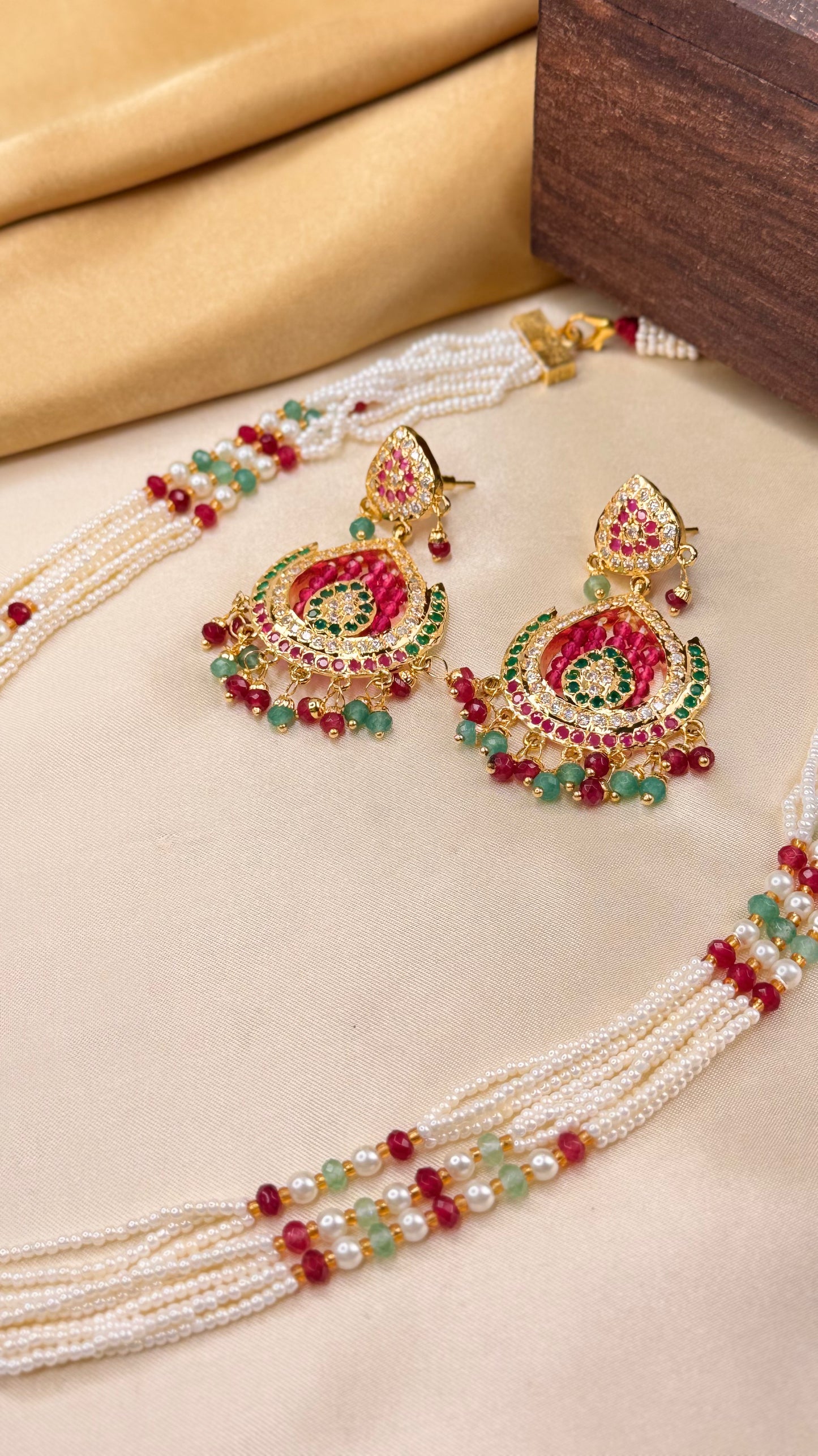 Premium Rajasthani Vaidehi Viraasat Haram Set