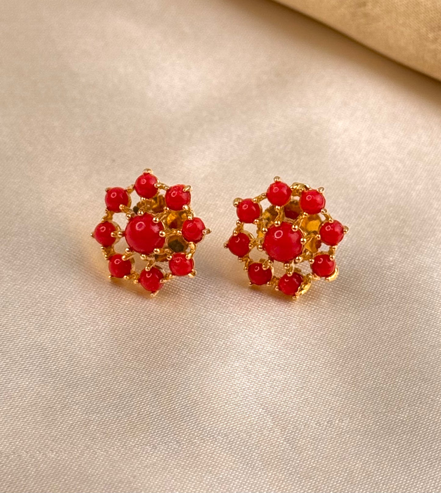 Coral Studs