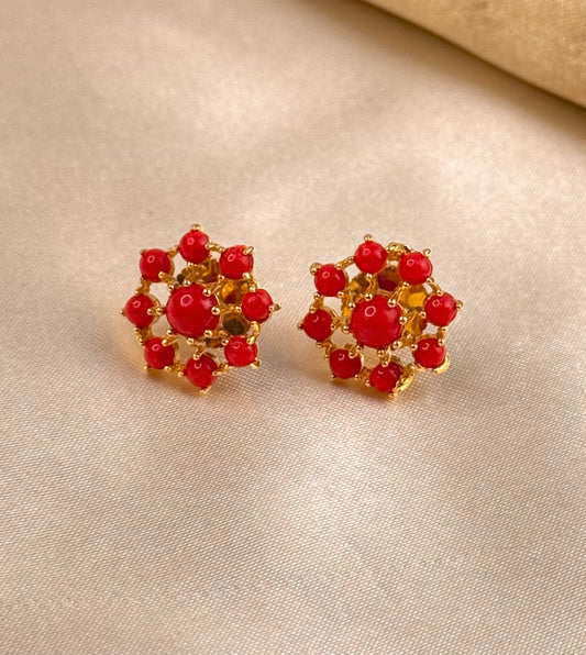 Coral Studs