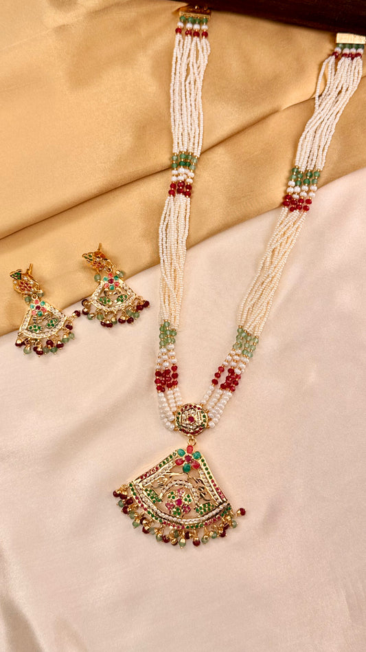 Premium Rajasthani Rani Haram Set