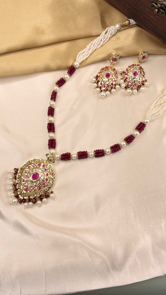 Premium Rajasthani Rasika Rani Haram Set