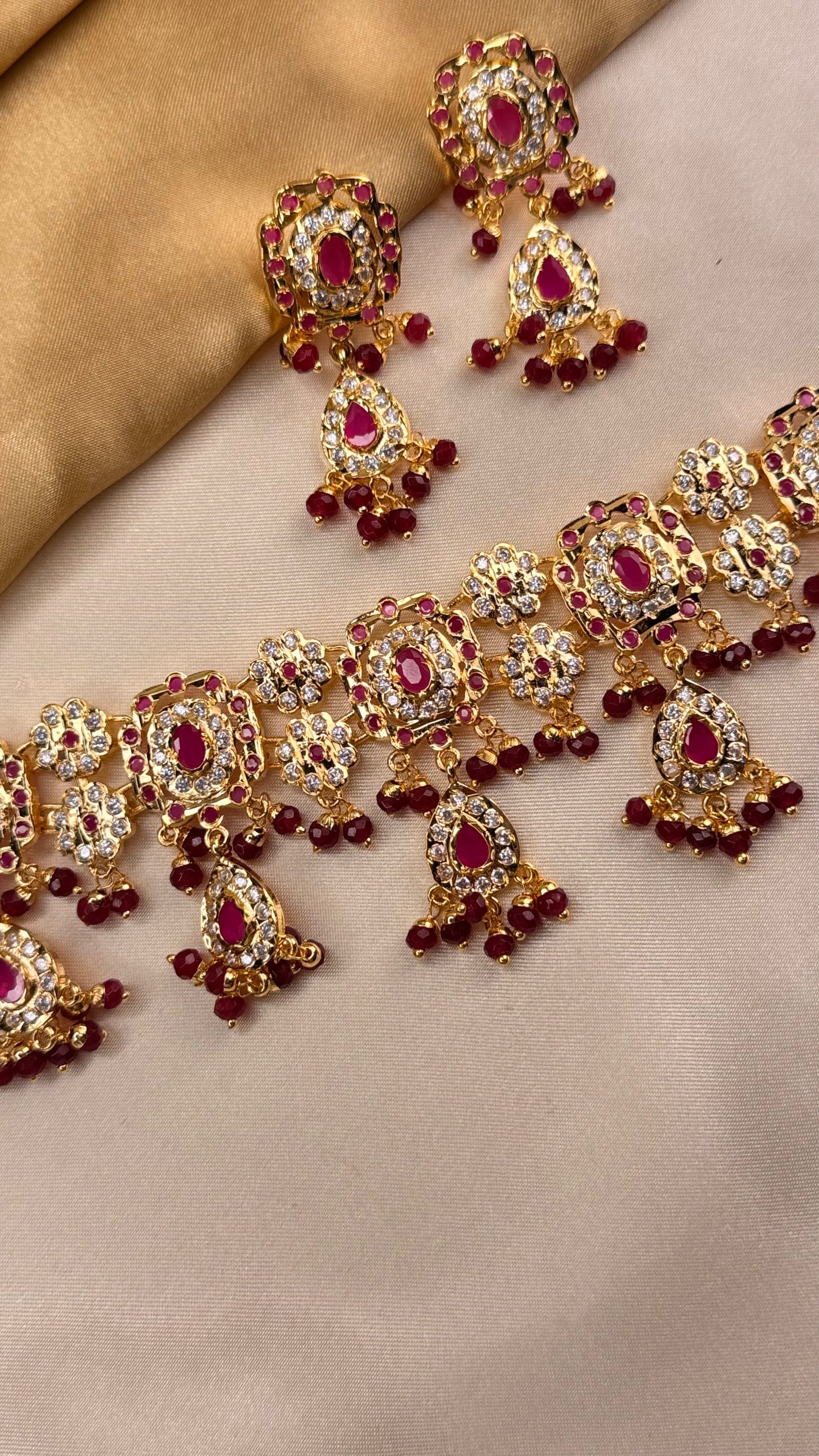 Premium Rajasthani Rani Choker set