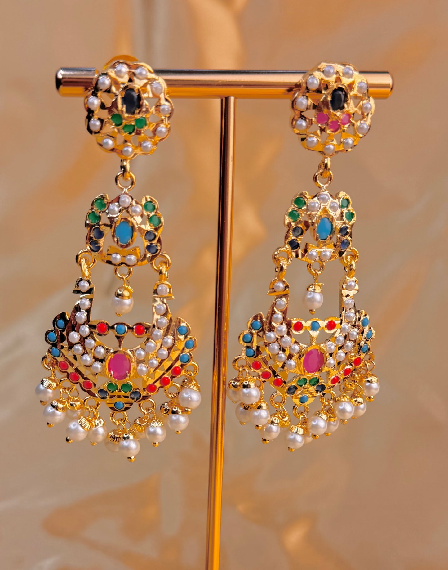 Rajasthani Earrings- Pattern 102