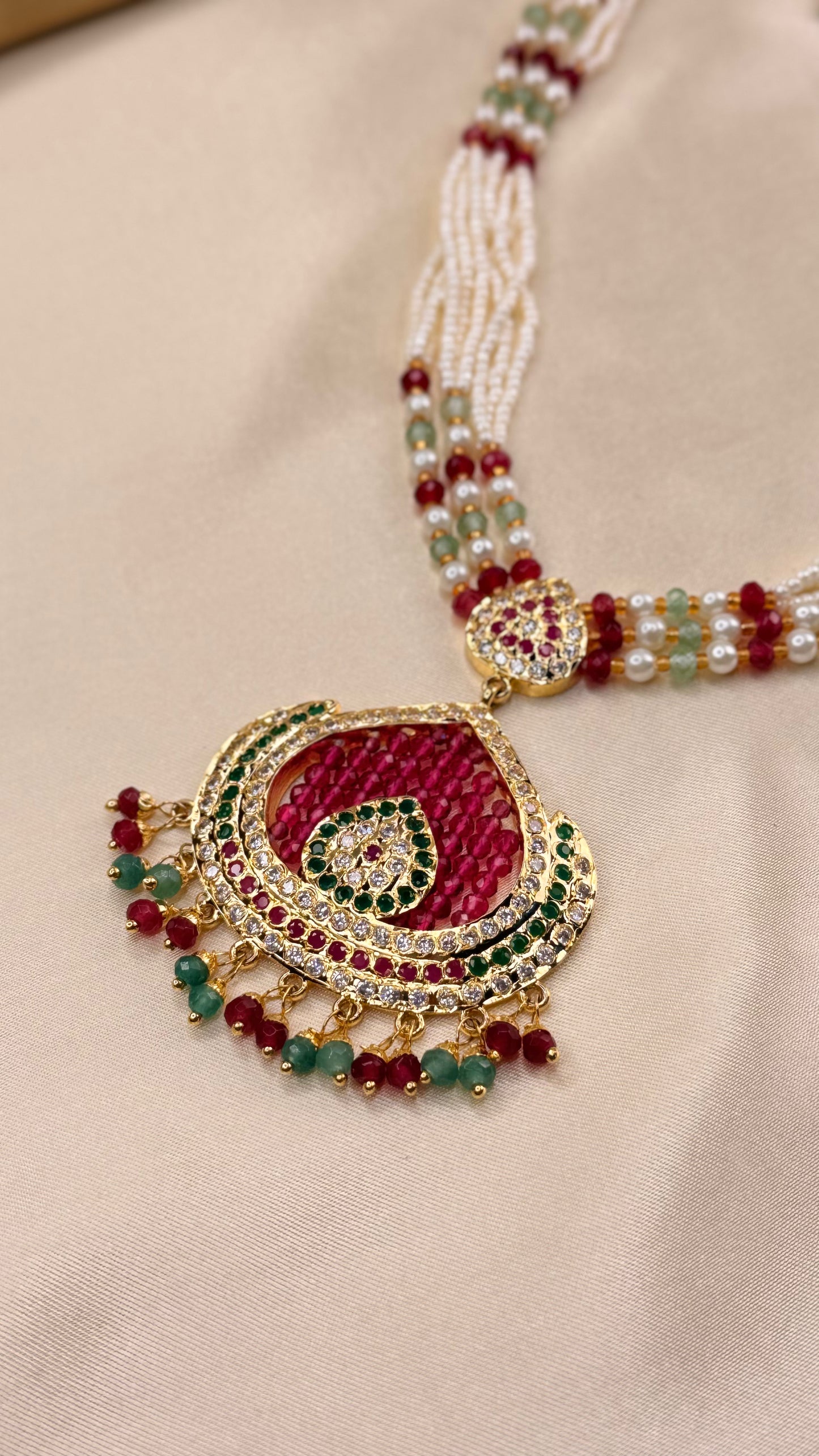 Premium Rajasthani Vaidehi Viraasat Haram Set