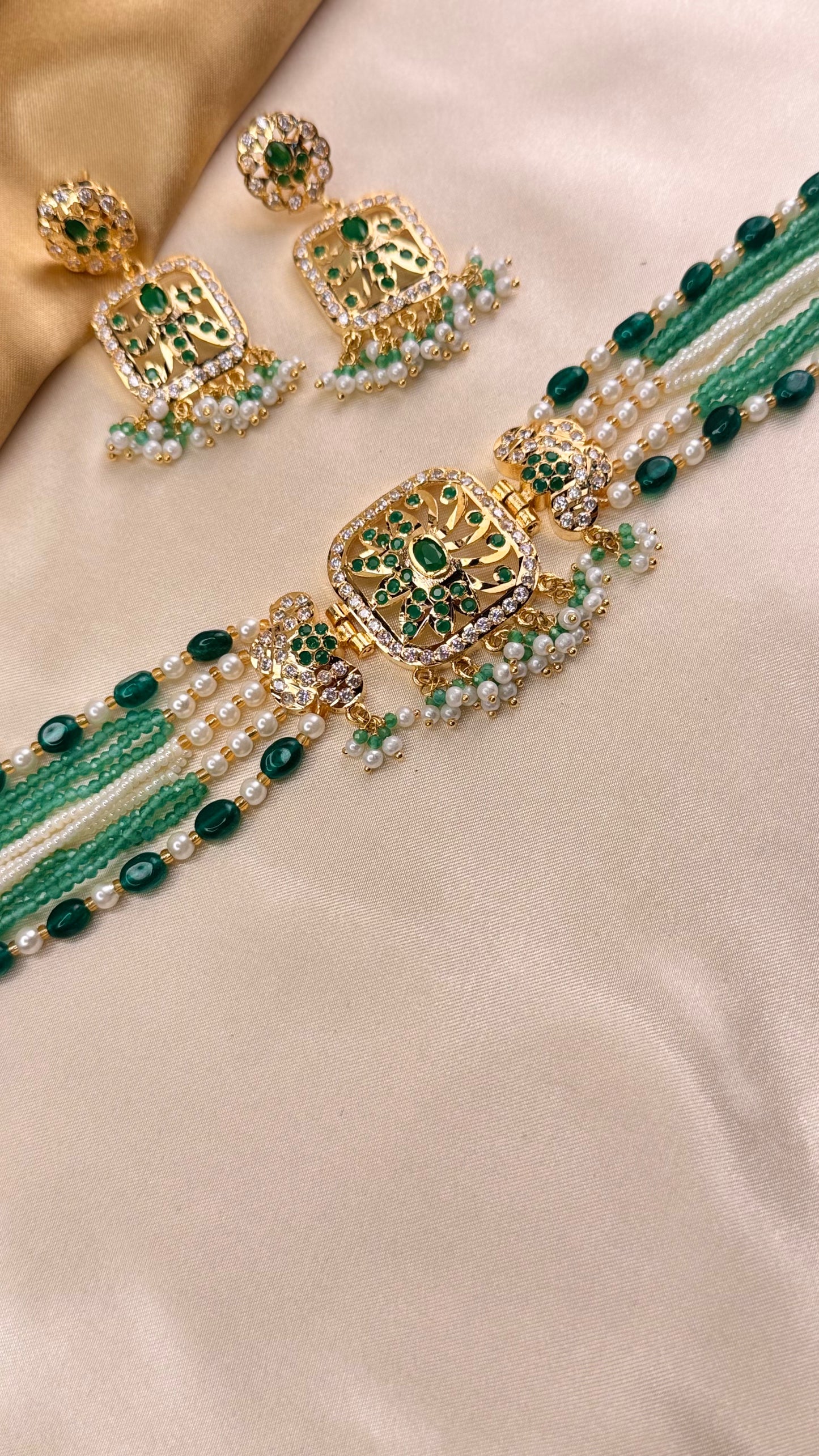 Premium Rajasthani Heer Mahal Choker Set