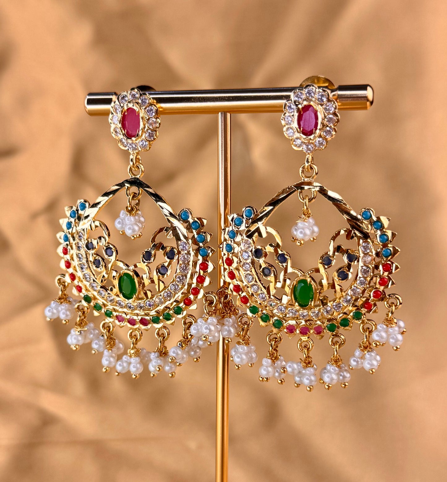 Rajasthani Earrings- Pattern 104