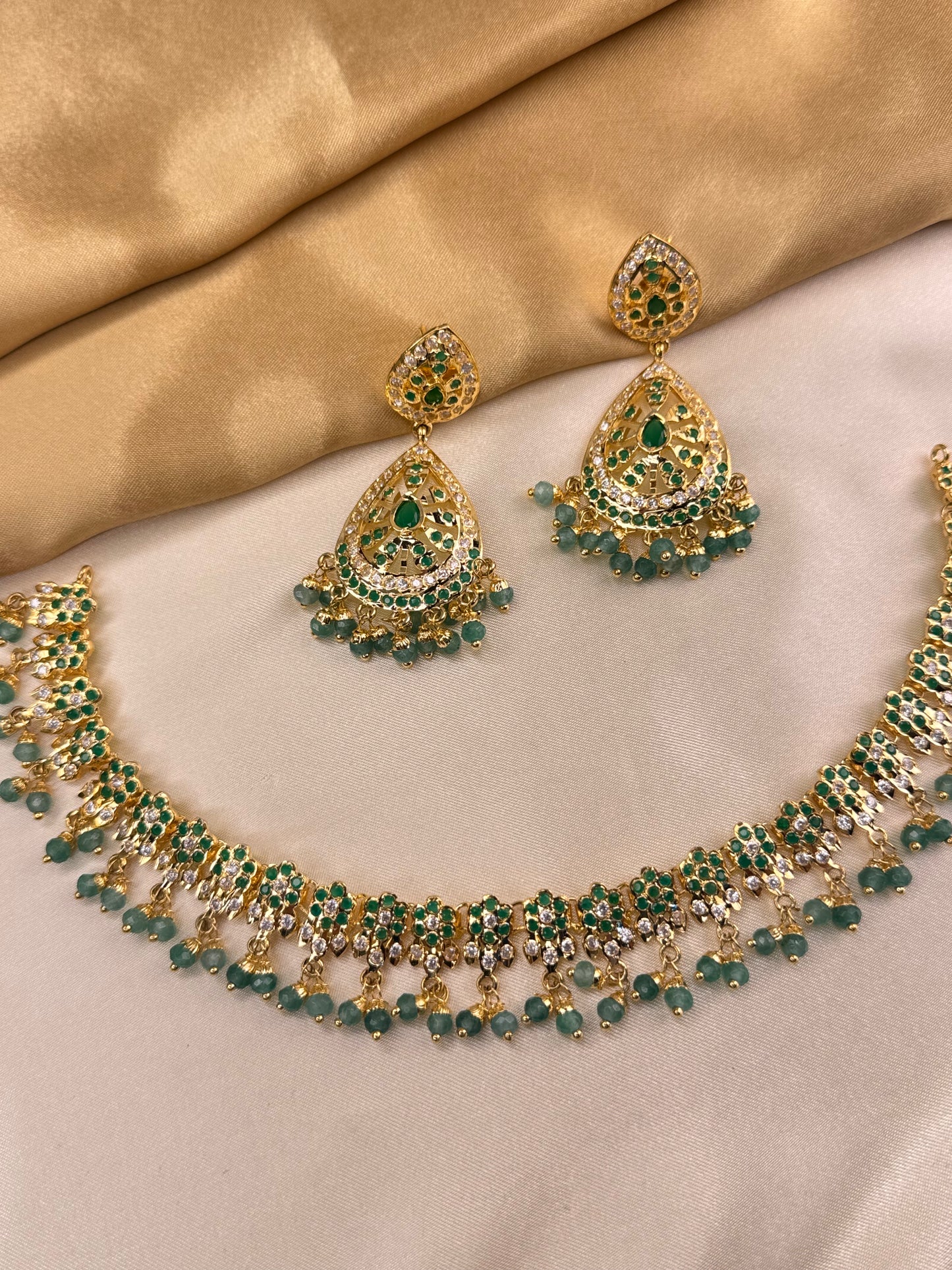 Premium Rajasthani Aashmiya Necklace/choker set