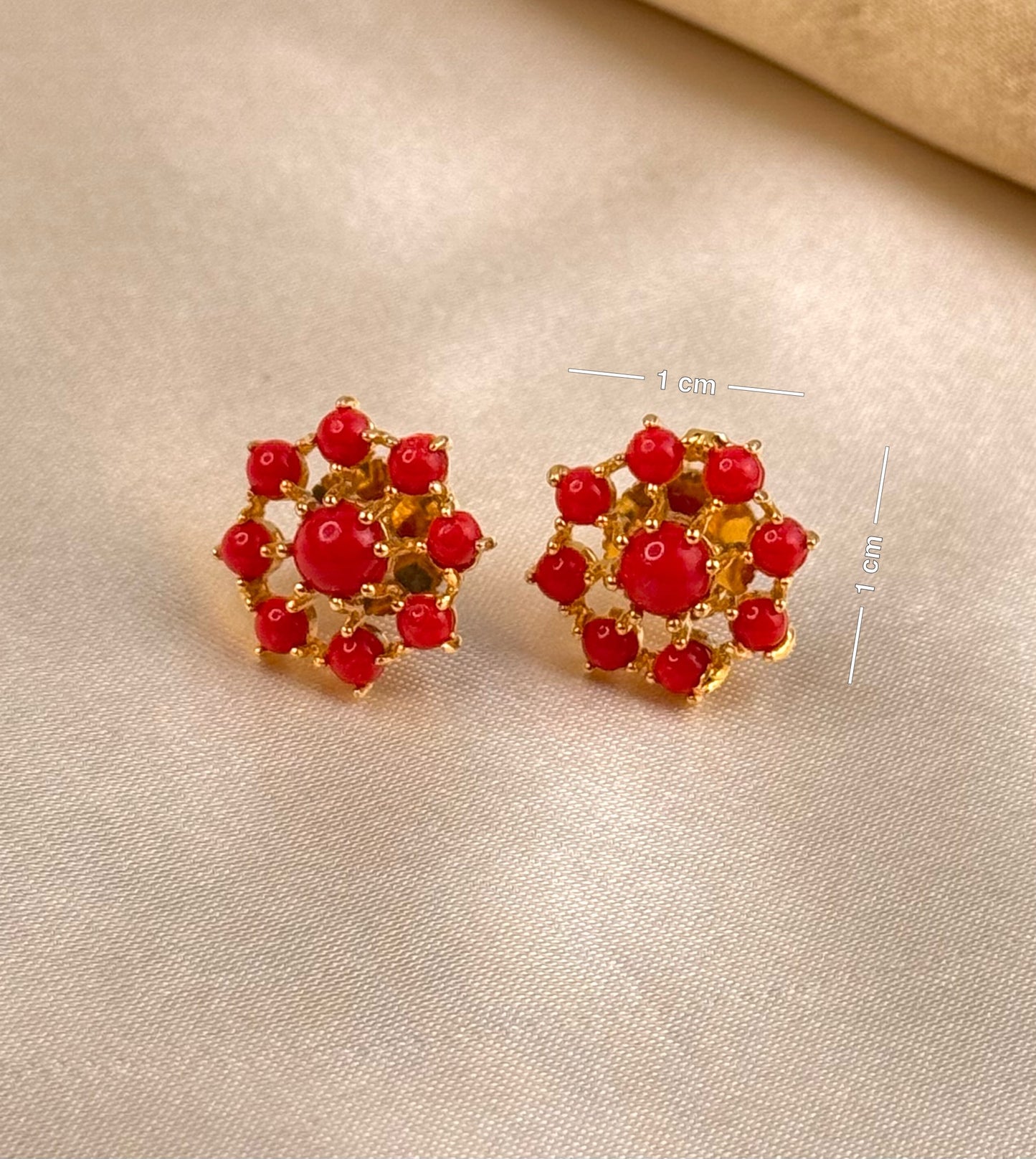 Coral Studs
