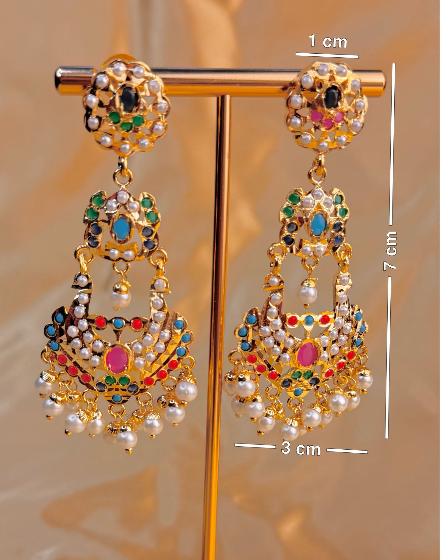 Rajasthani Earrings- Pattern 102