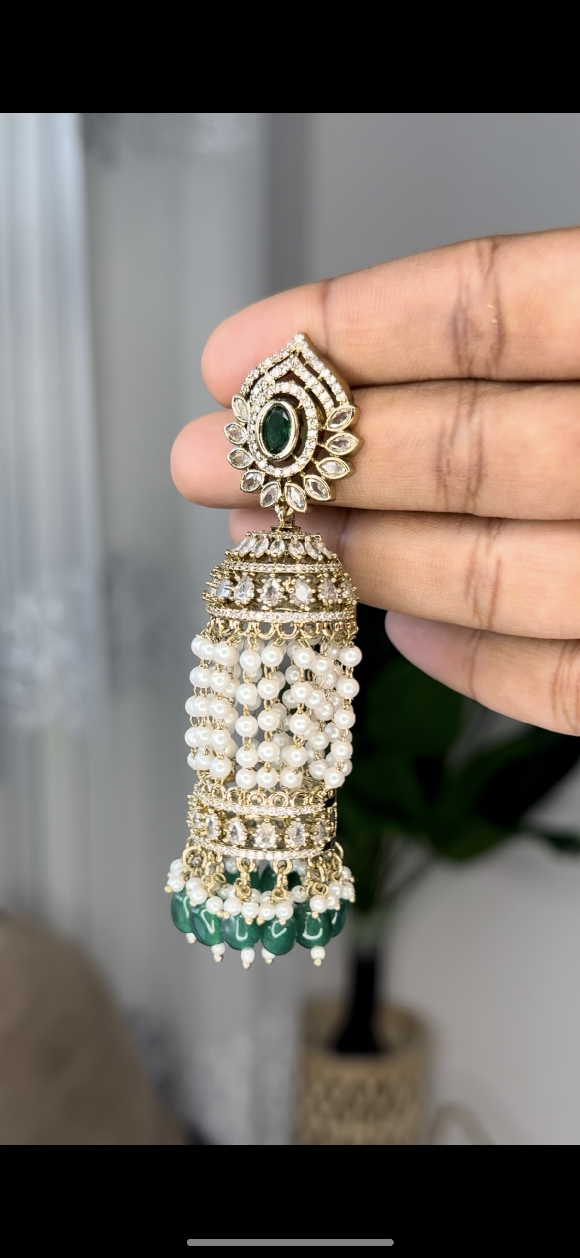 Victorian Long Jhumki
